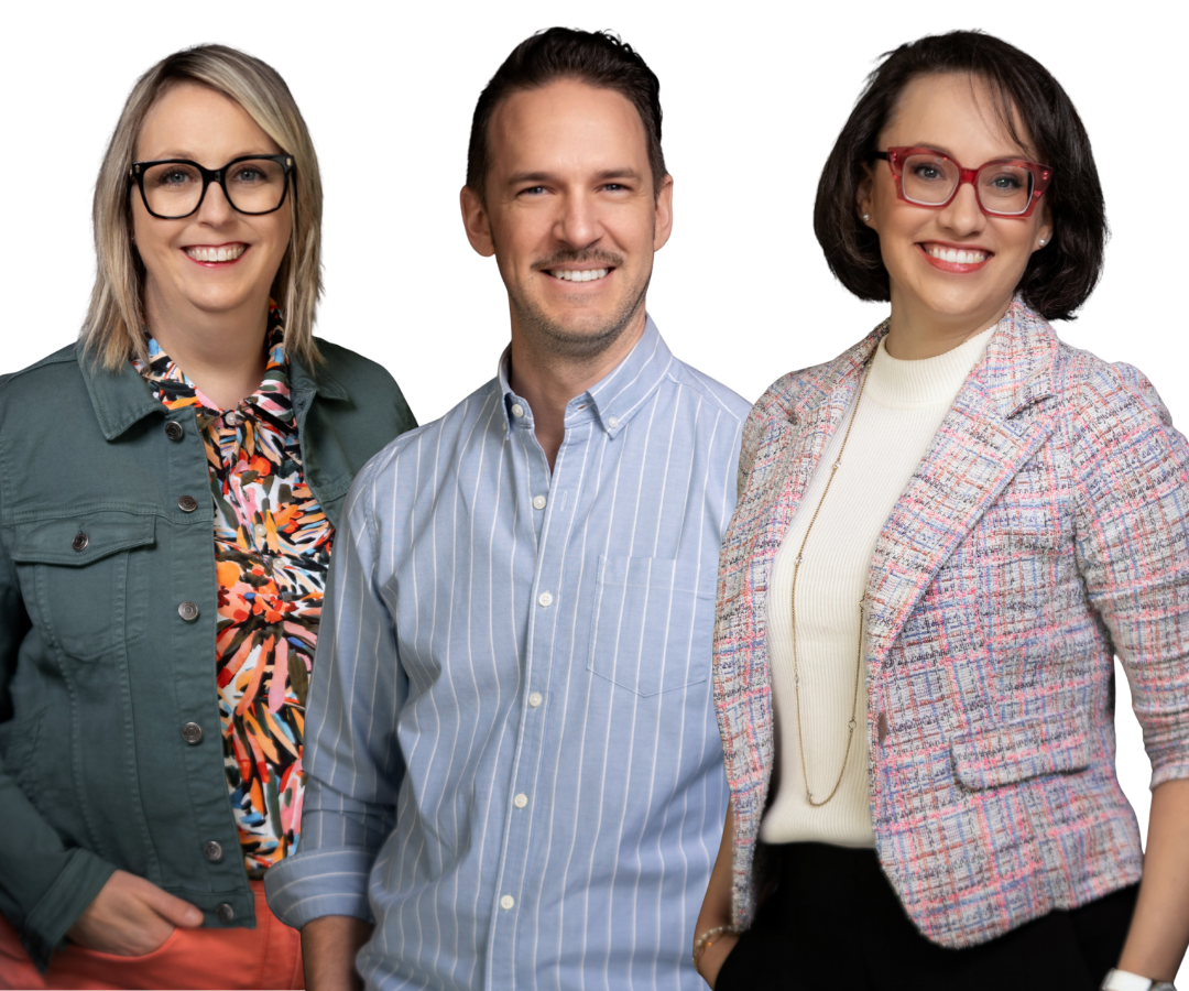 Mélissa Lapierre, Nicolas Harton et Lucie Plamondon